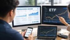 Ilustrasi perbandingan Reksadana Saham vs ETF