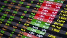 Ilustrasi pergerakan pasar saham indonesia.