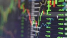 Ilustrasi pergerakan pasar saham. potensi tumbuh investor saham tinggi di Sumut