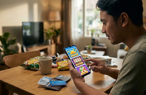 Mainkan tiga game penghasil saldo dana