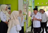 Wabup A. Khafidh saat gelar sidak disejumlah opd Kabupaten Merangin