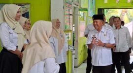 Wabup A. Khafidh saat gelar sidak disejumlah opd Kabupaten Merangin
