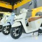 Beberapa model produk motor listrik buatan Sunra Indonesia