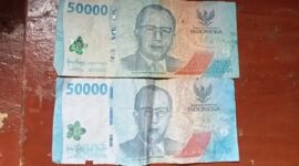 Heboh dugaan uang palsu beredar di pasar tradisional hiang, Kerinci