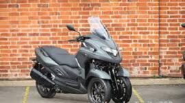 Tampilan gagah Yamaha Tricity 300