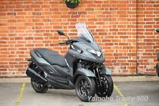 Tampilan gagah Yamaha Tricity 300