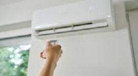 Penggunaan AC di rumah.