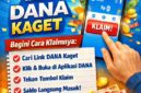 Cara klaim saldo DANA Gratis dengan fitur dana kaget.