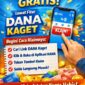 Cara klaim saldo DANA Gratis dengan fitur dana kaget.