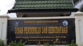 Foto ; kantor Disdikbud Sarolangun