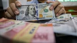 Ilustrasi pembagian dividen tunai BBNI dan BBCA,