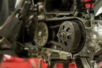 Dampak tahan gas motor matic, bisa rusak komponen motor