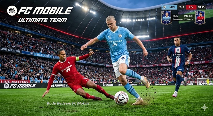 Kode Redeem FC Mobile Hari ini