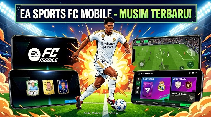 Kode redeem fc mobile terbaru hari ini