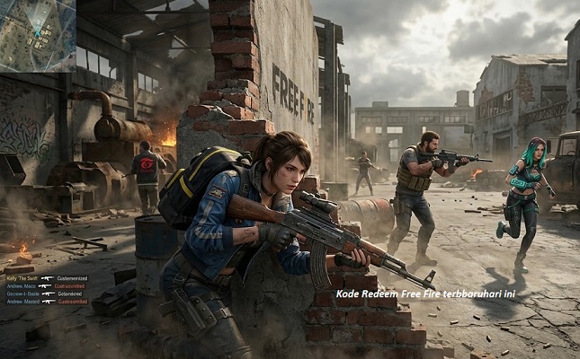 Buruan sebelum kehabisan, klaim kode redeem Free fire terbaru hari ini