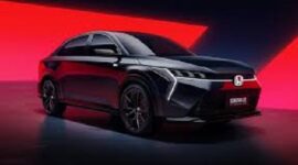 Penampakan mobil listrik honda