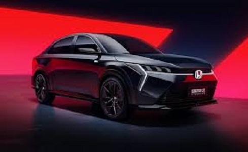 Penampakan mobil listrik honda