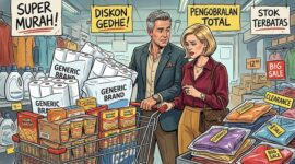 Ilustrasi 10 hal yang tidak dibeli orang kaya untuk jaga kekayaannya.