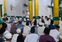 Safari Ramadhan Gubernur Jambi, H Alharis di Masjid Tertua Bungo