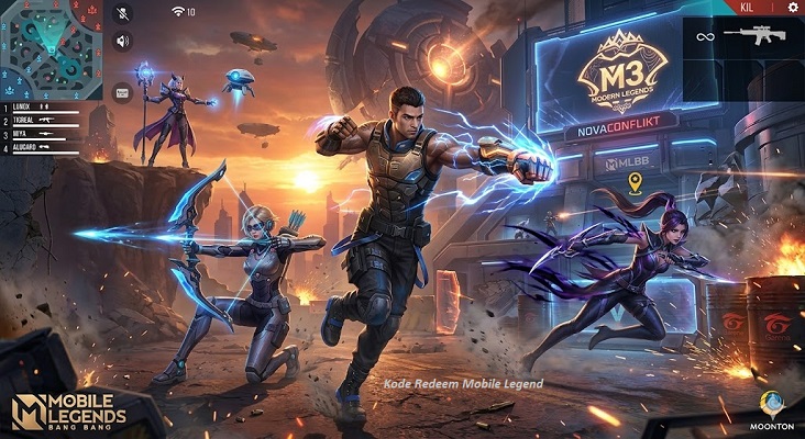 Kode redeem Mobile Legend hari ini