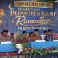Bupati Kerinci, Monadi resmi membuka pesantren kilat ramadhan tingkat Kabupaten Kerinci.
