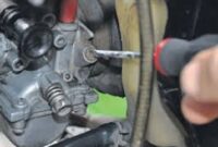 Mesin Motor Matic Susah Langsam