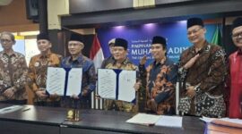 Prosesi mou hibah Tanah Rp40 Miliar Muradi untuk STKIP Muhammadiyah Sungai Penuh