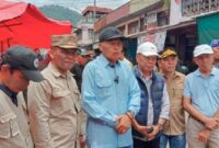 Wawako sungai penuh,Azhar Hamzah kembali tinjau pasar tanjung bajure