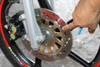 Alasan banyak motor pakai rem cakram di depan