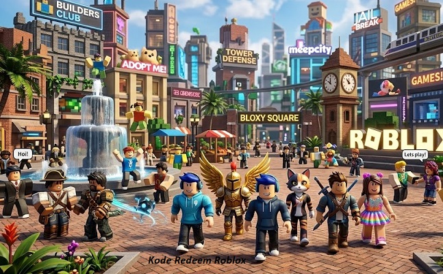 Jangan lewatkan kode redeem roblox hari ini.