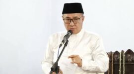 Wali Kota Sungai Penuh, Alfin, SH, memimpin kegiatan Sholat Jum’at sekaligus Safari Ramadhan 1447 H / 2026 M di Masjid Taqwa, Dusun Sungai Ampuh