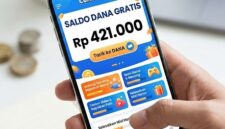 Dapat saldo dana gratis dengan menggunakan aplikasi