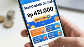 Dapat saldo dana gratis dengan menggunakan aplikasi