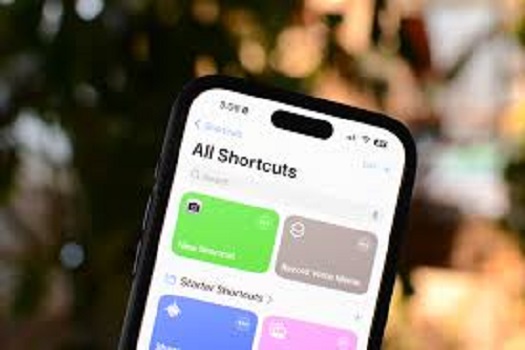 Jelajah shortcuts iPhone