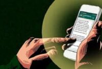 Ilustrasi cara kirim pesan ke no yang memblokir no whatsapp kita