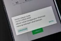 Cara blokir nomor tak dikenal di whatsapp