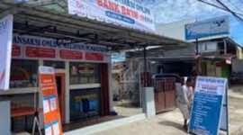 Tampak agen BNI. 
