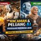 Ilustrasi ancaman dan peluang AI bagi dunia kerja