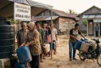 Ilustrasi 115 KK di Muaro Jambi Krisis Air Bersih 15 Hari, Warga Terpaksa Beli Air hingga Numpang MCK