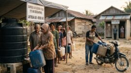 Ilustrasi 115 KK di Muaro Jambi Krisis Air Bersih 15 Hari, Warga Terpaksa Beli Air hingga Numpang MCK
