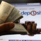 Ilustrasi deposito uang di Bank