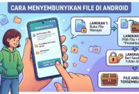 Cara menyembunyikan file di android