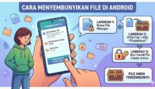 Cara menyembunyikan file di android
