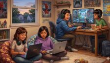 Ilustrasi Dampak buruk game online bagi anak-anak