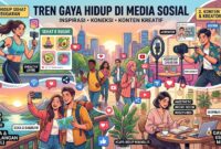 Tren Gaya Hidup 2026 di Media Sosial