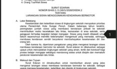 Larangan Siswa Bawa Motor ke Sekolah Resmi Berlaku! Kebijakan Baru Sungai Penuh Picu Perhatian Orang Tua