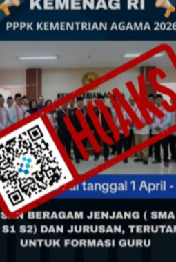 HOAKS PPPK Kemenag 2026! Waspada Link Pendaftaran April–Mei, Bisa Curi Data Pribadi