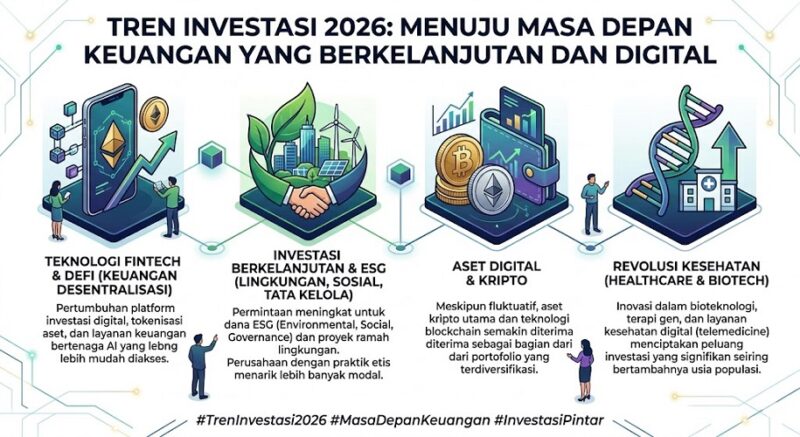 Ilustrasi tren investasi 2026