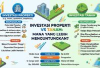 Mana yang lebih menguntungkan investasi properti atau Tanah
