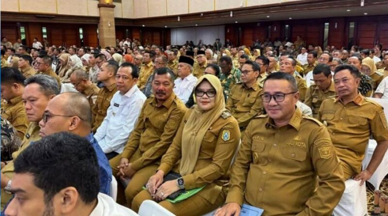 Bupati Kerinci, Monadi saat menghadiri Rakornas Mitigasi Kekeringan 2026